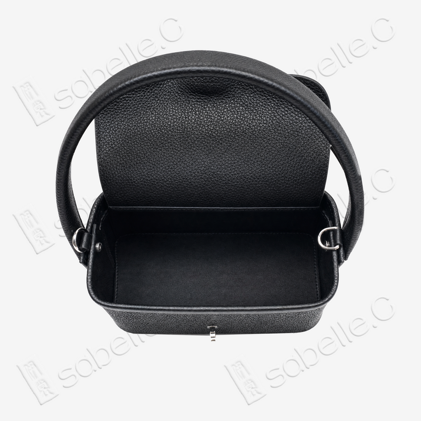 Tang Brocade & Lambskin Mini Handbag - 唐錦小羊皮手提小方包