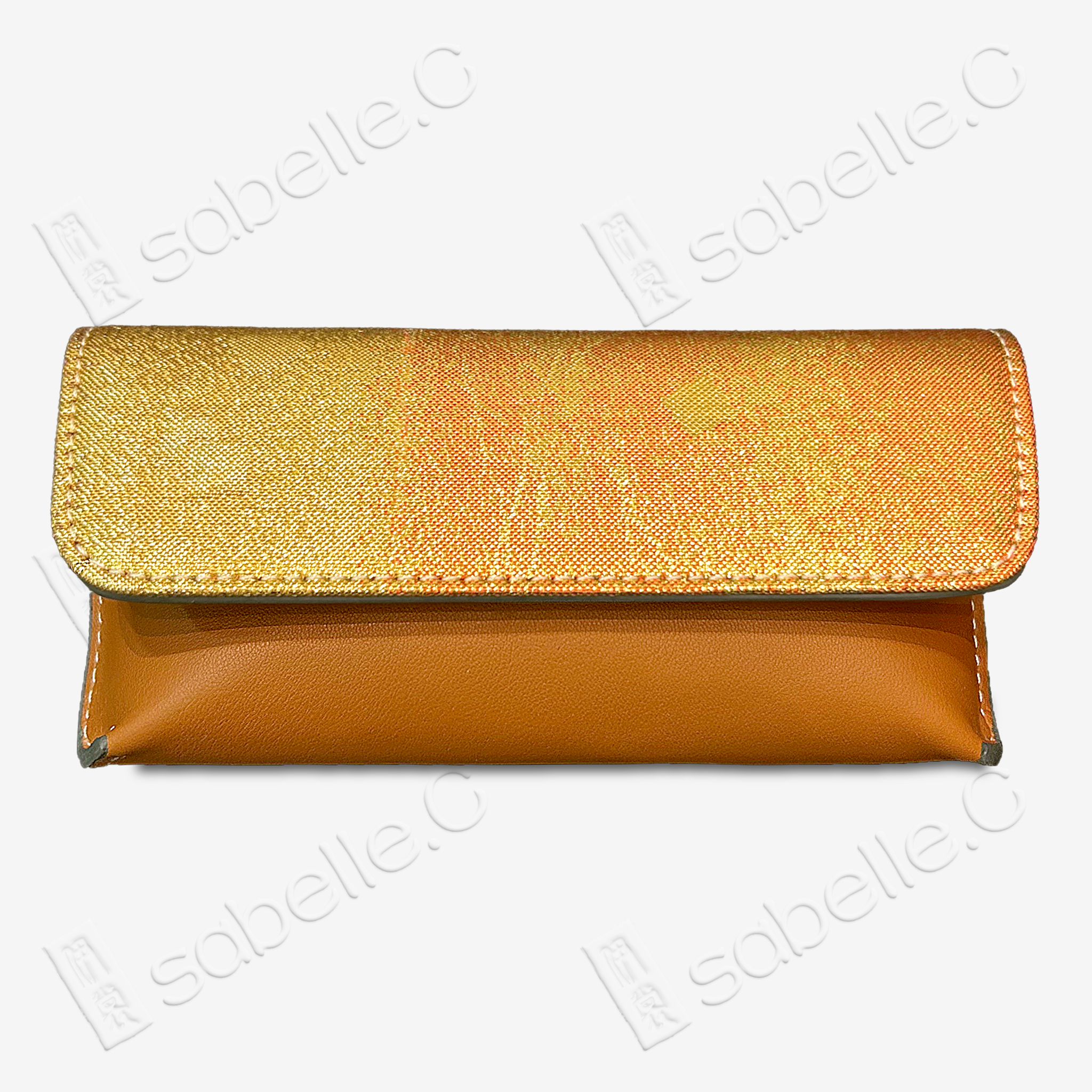 Kesi Silk & Cowhide Clutch Bag