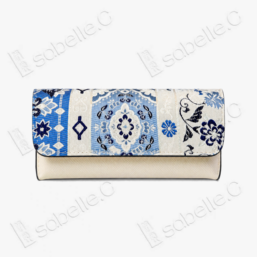 Kesi Silk & Cowhide Glasses case - 緙絲眼鏡盒