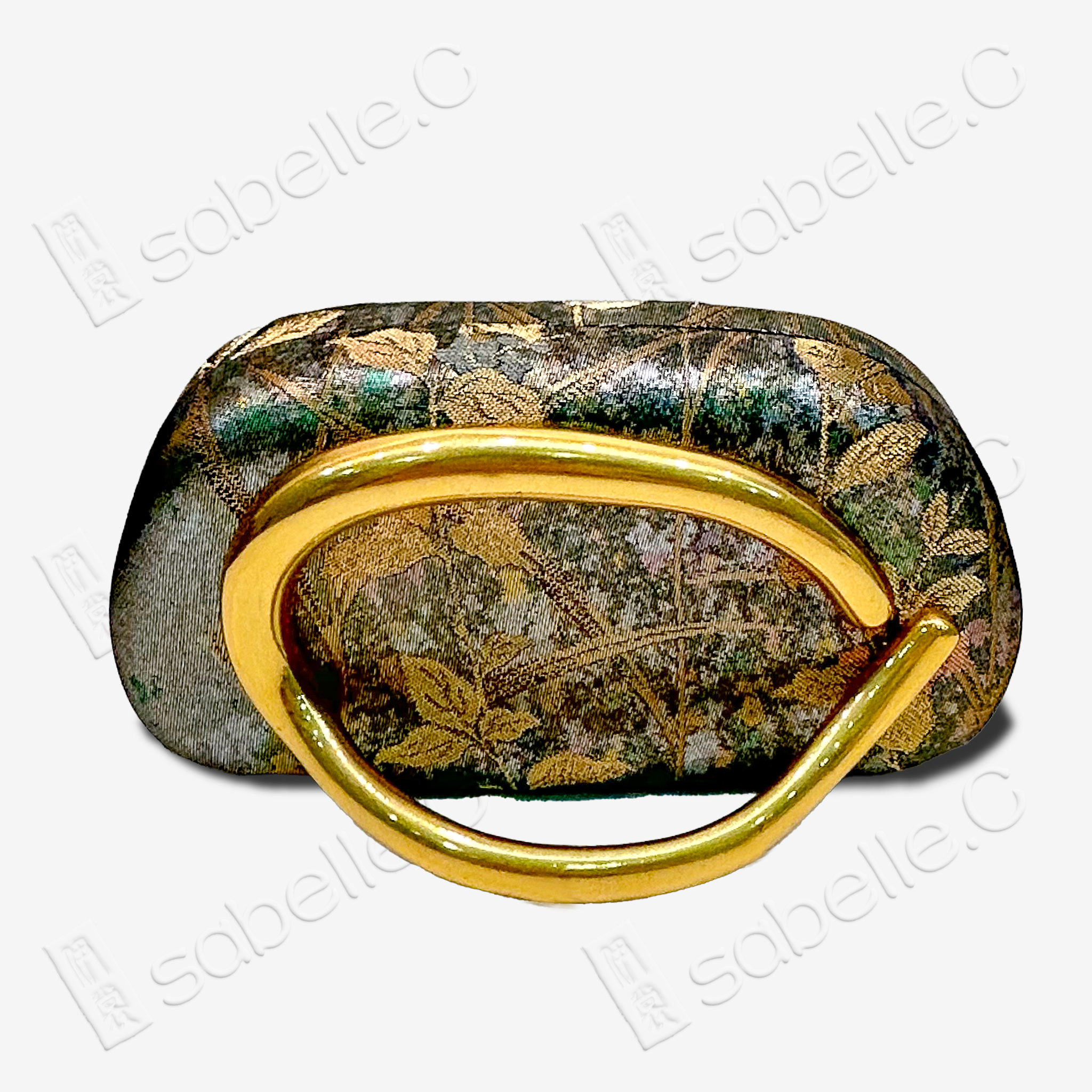 Vintage Brocade Eyeglasses Case