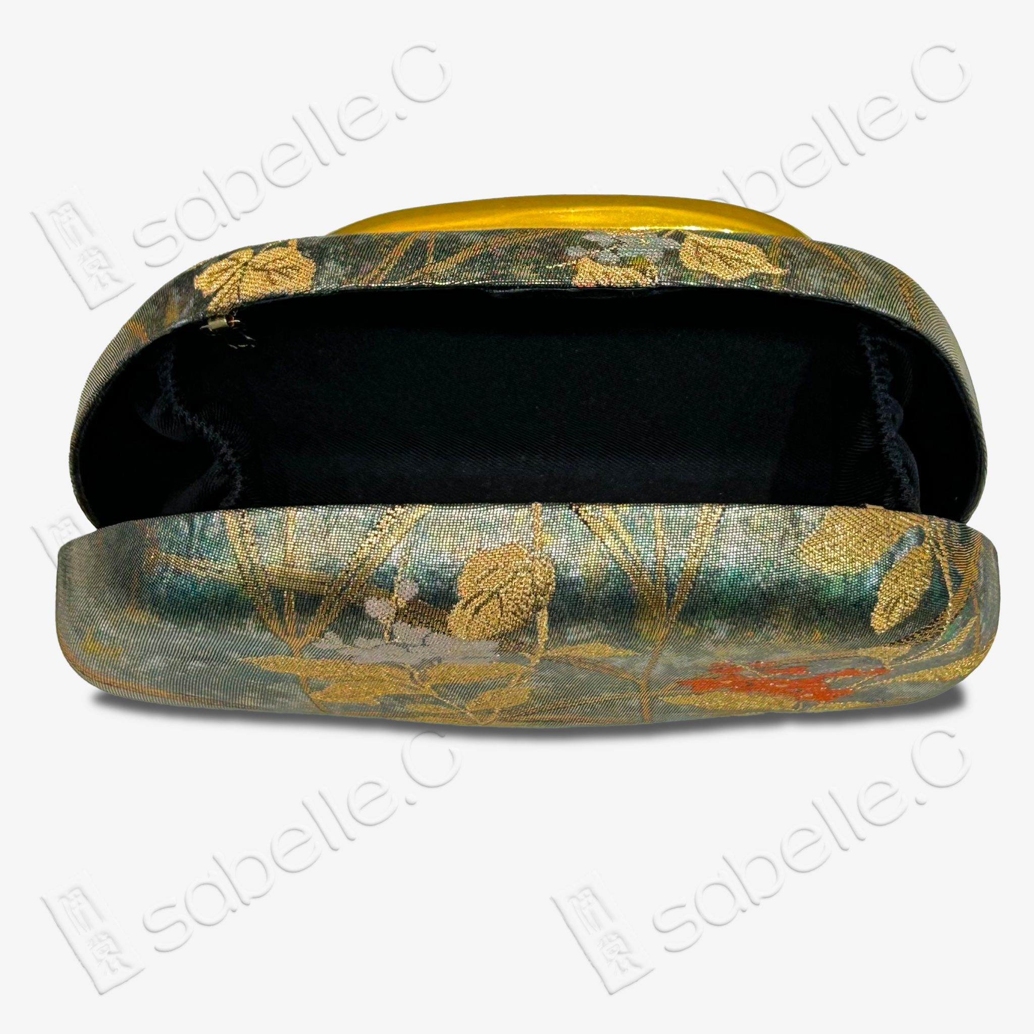 Vintage Brocade Eyeglasses Case