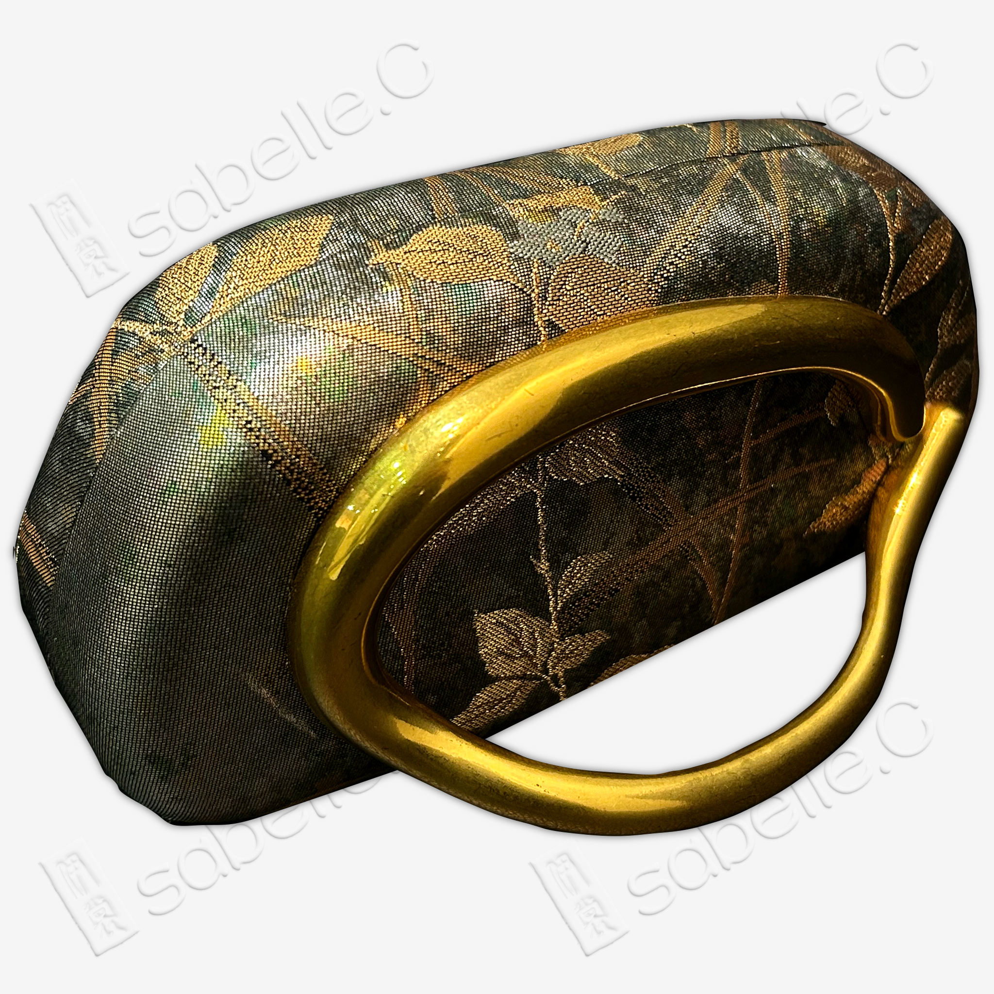 Vintage Brocade Eyeglasses Case