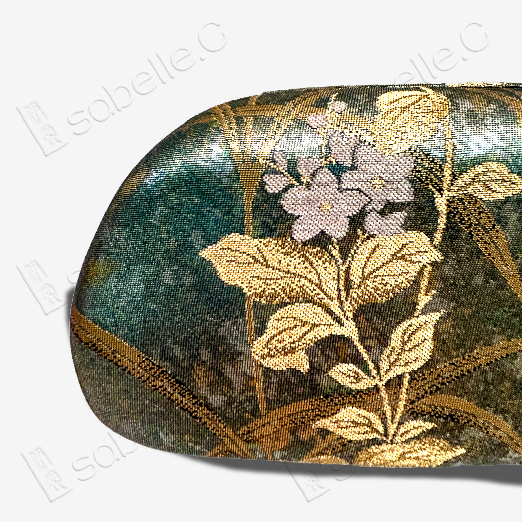 Vintage Brocade Eyeglasses Case