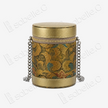 Tang Brocade Lambskin Cylinder Bag - 唐錦小羊皮圓筒包