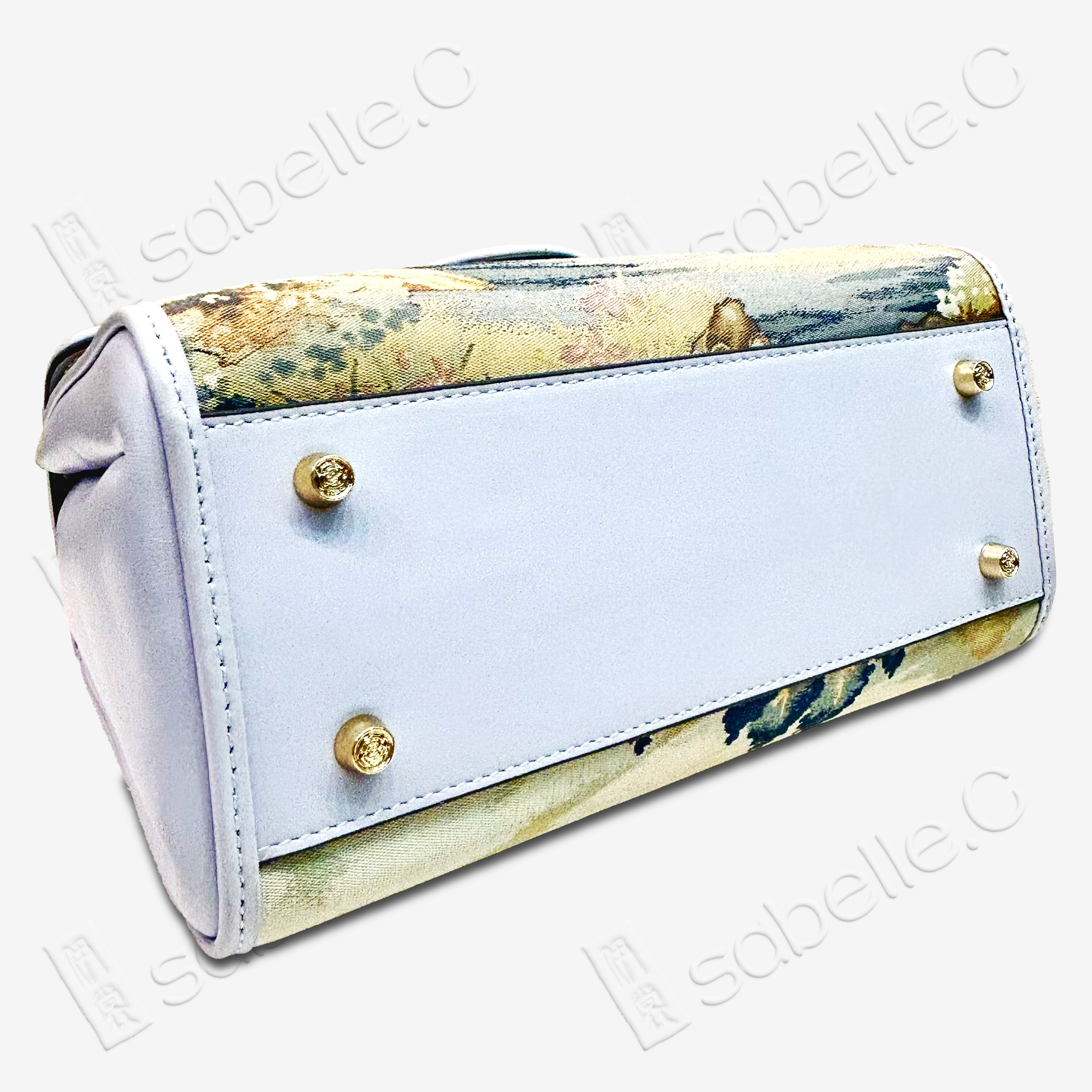 Oriental Art-inspired Landscape Pattern Mini Handbag