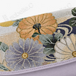 Kesi Leather‑Trim Clutch - 緙絲牛皮手拿包