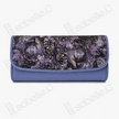 Kesi Leather‑Trim Clutch - 緙絲牛皮手拿包