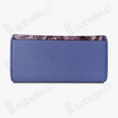 Kesi Leather‑Trim Clutch - 緙絲牛皮手拿包