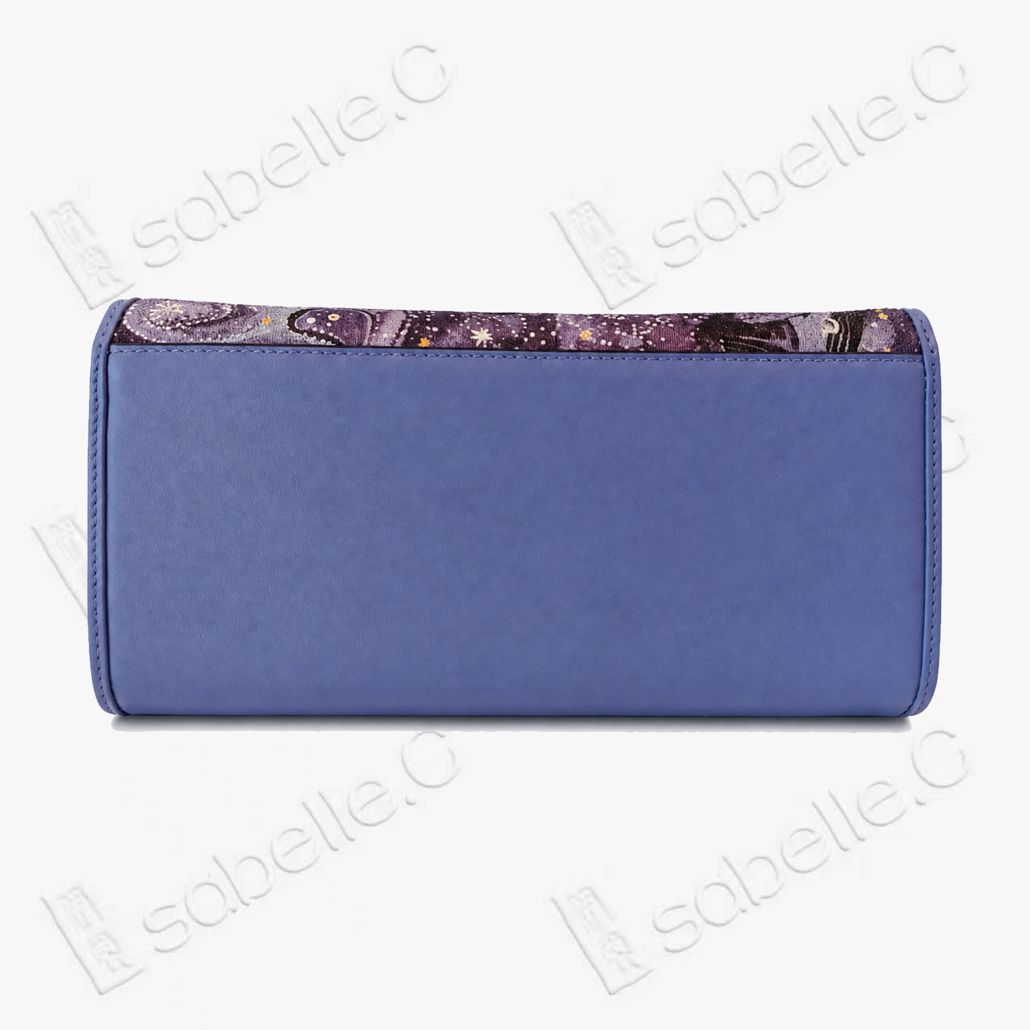 Kesi Leather‑Trim Clutch - 緙絲牛皮手拿包