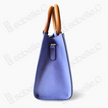 Kesi Lambskin Wooden‑Ring Tote - 緙絲羊皮木柄手提包