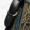 Kesi Colour‑Block Crossbody Tote - 緙絲托特包