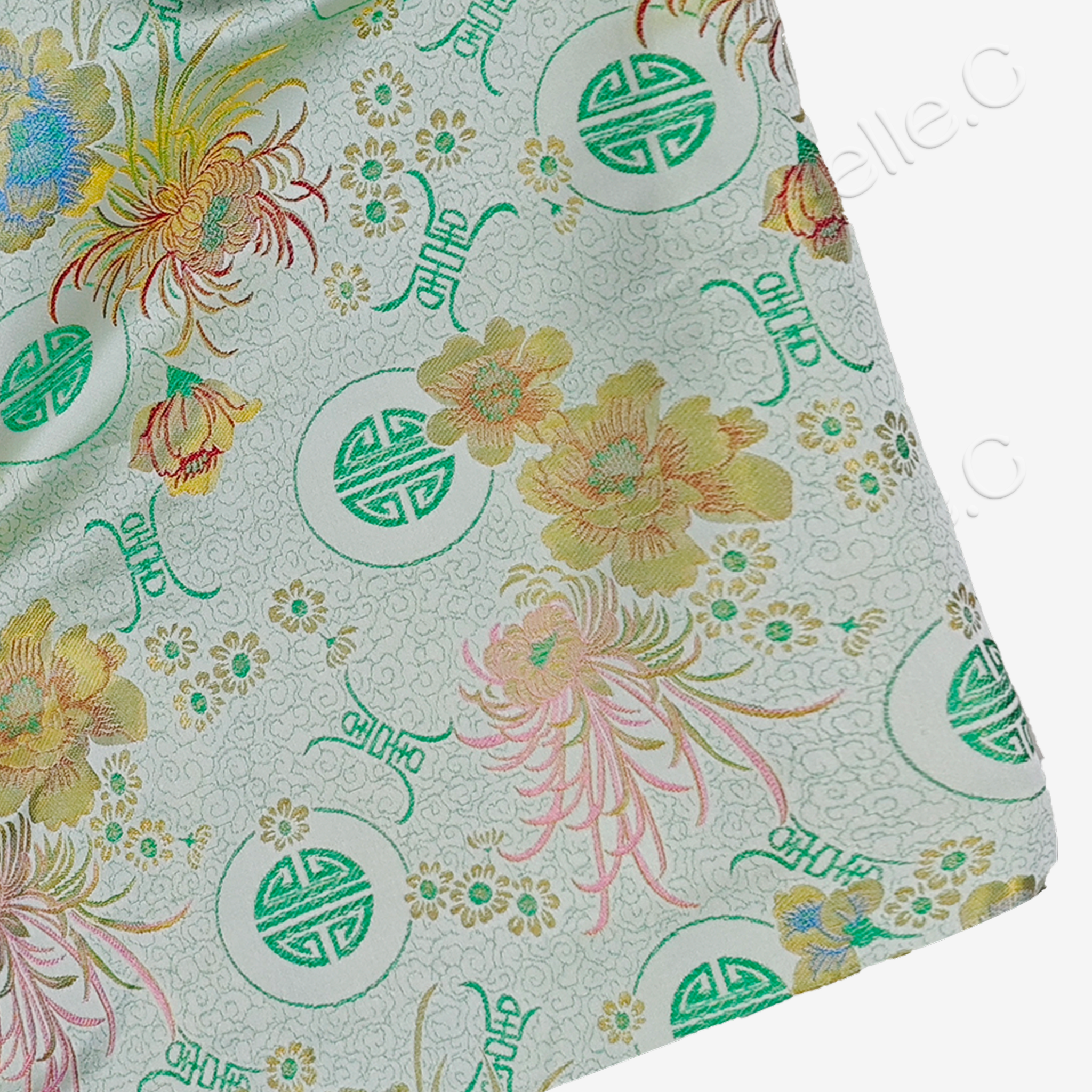 Song Brocade Vest&Shorts Set