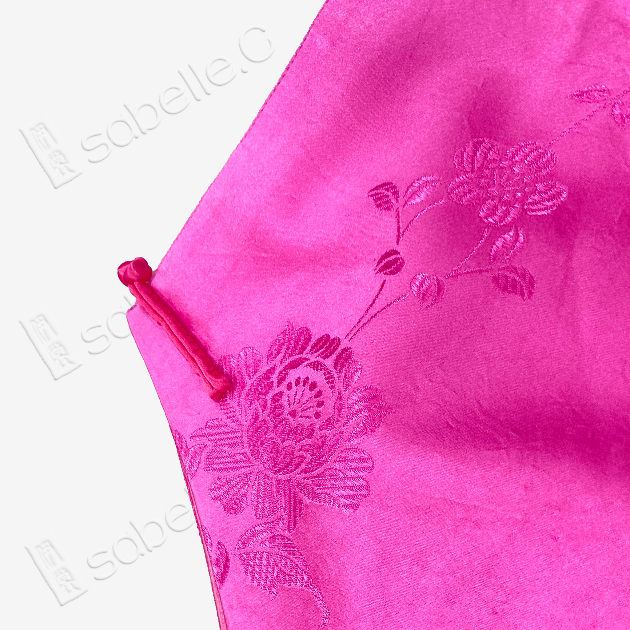 Jacquard SIlk Vest and Shorts Set