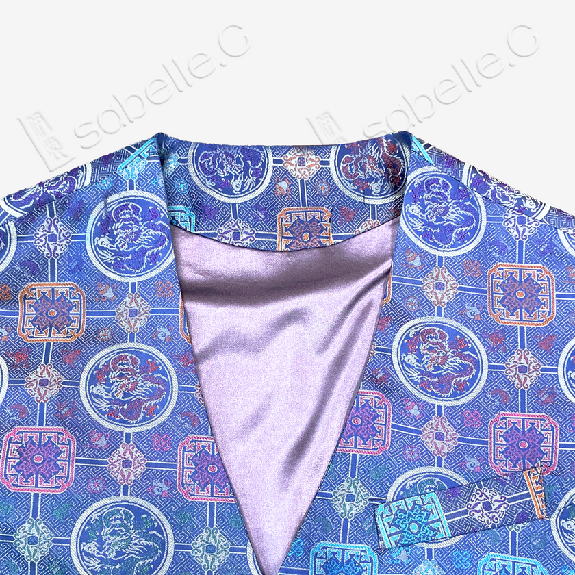 Song Brocade Vest&Shorts Set