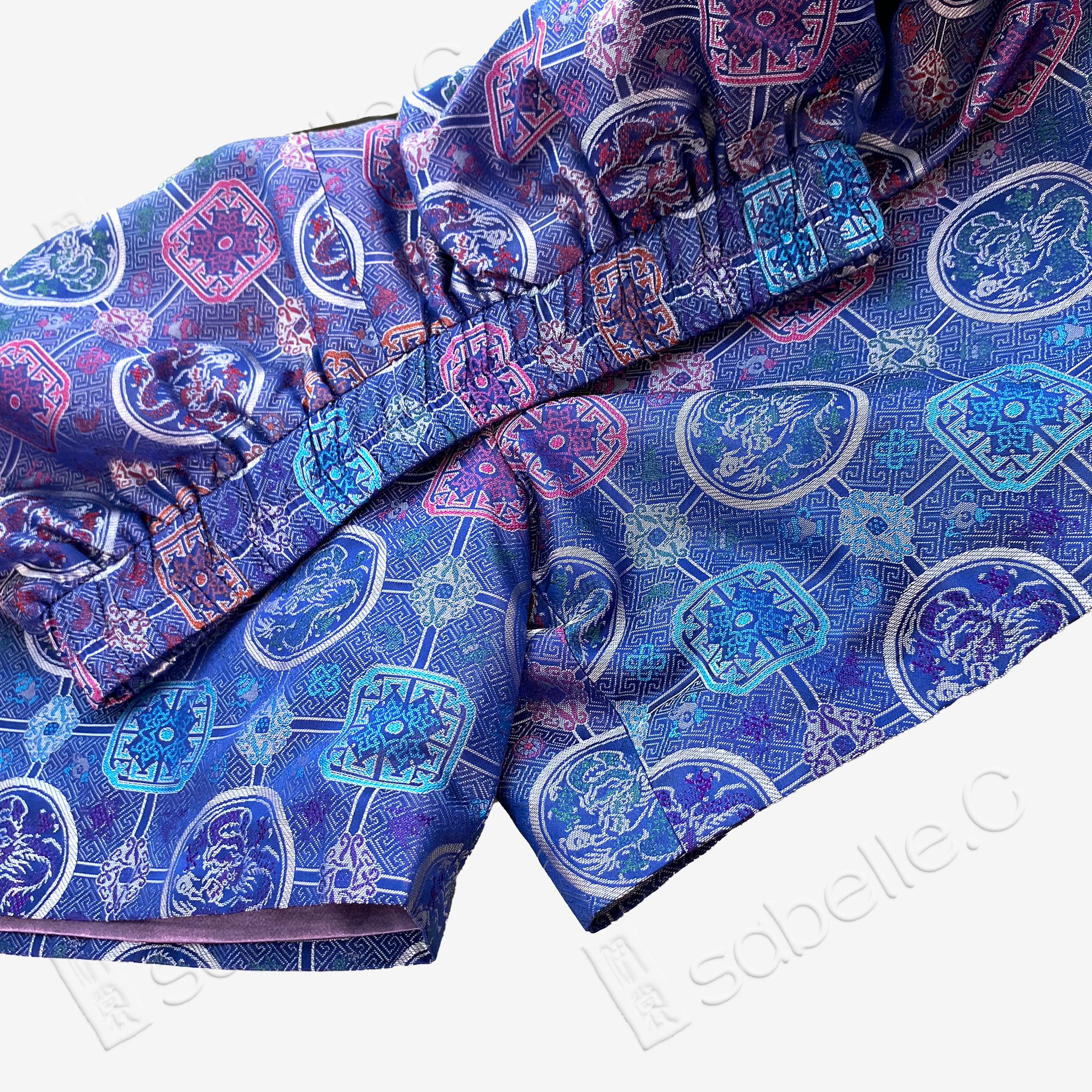 Song Brocade Vest&Shorts Set