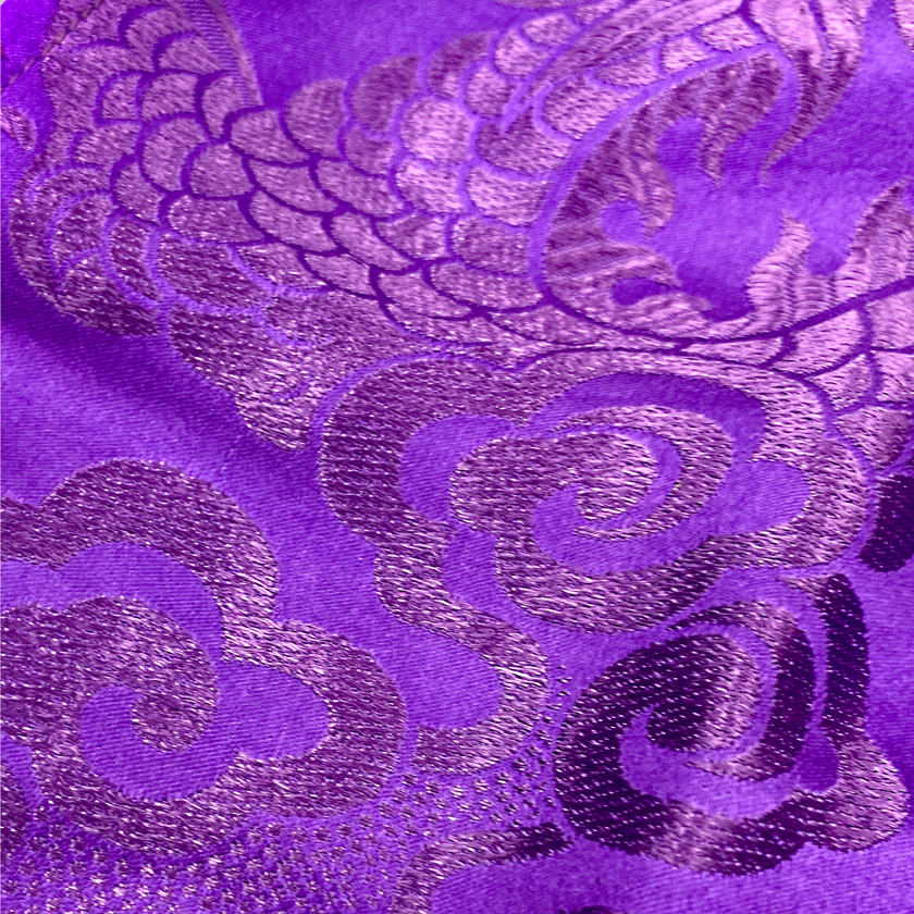 Silk Phoenix Pattern Shorts