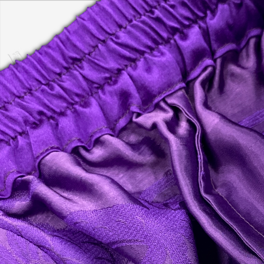 Silk Phoenix Pattern Shorts