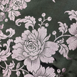 Obsidian Black Lilac Dragon Antique Silk Shorts -  「玄底紫龍 」古董真絲短褲