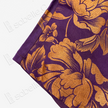 Eggplant Purple Gilded Phoenix Antique Silk Shorts - 「檀紫鎏鳳」古董真絲短褲