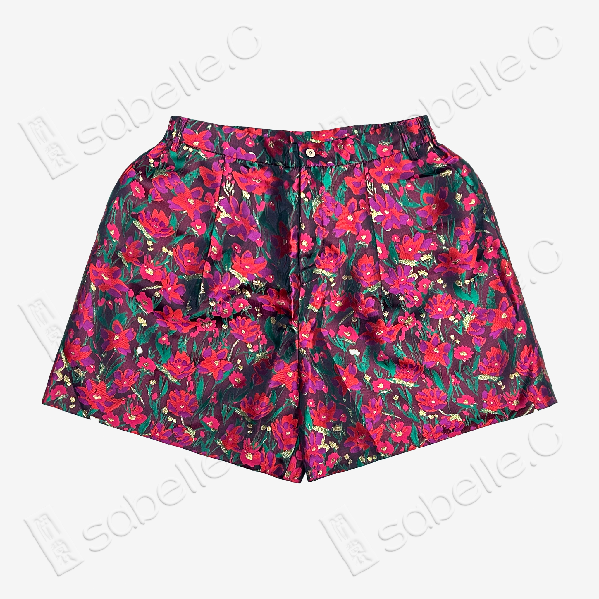 Silk Satin Shorts
