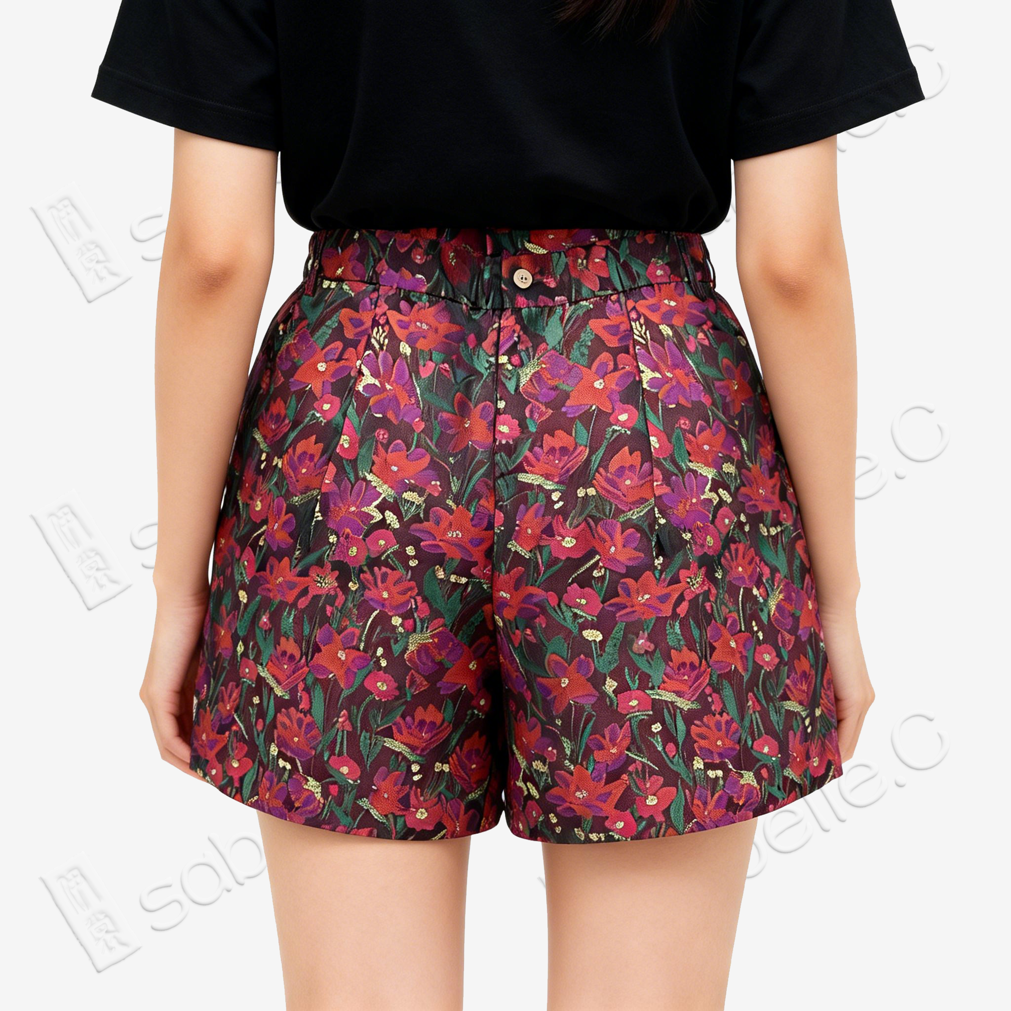 Silk Satin Shorts