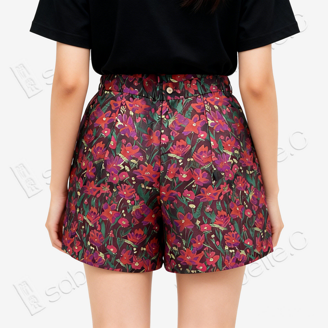 Silk Satin Shorts