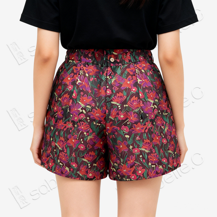 Silk Satin Shorts