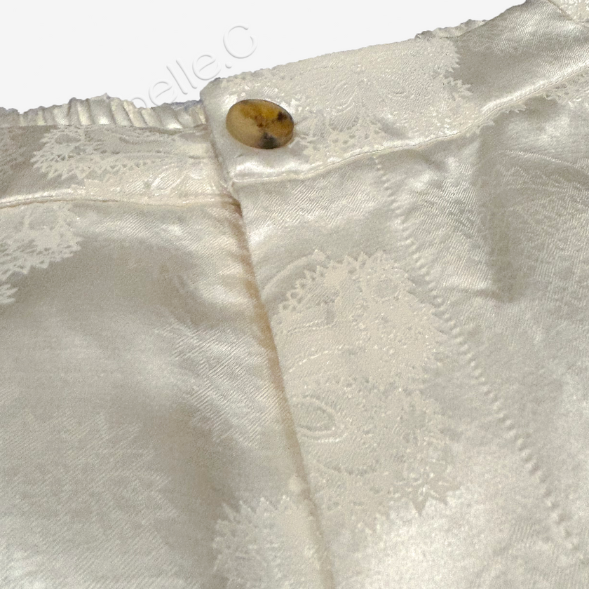 Luxury Silk Cropped Trousers