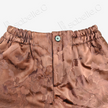 Floral Silk Elastic Wide-Leg Shorts - 檀紋真絲短褲
