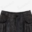 Heavy-silk Gambiered Canton Silk Wide‑Leg Trousers - 重磅香雲紗七分褲
