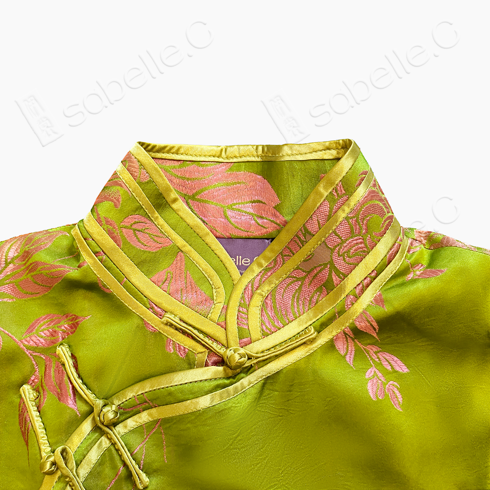 Dragon Peony Vintage Satin Qipao - 古董真絲老緞旗袍