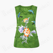 Teal Butterfly Floral Vintage Embroidered Skirt Set - 「青碧蝶花」老綉套裙