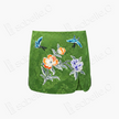 Teal Butterfly Floral Vintage Embroidered Skirt Set - 「青碧蝶花」老綉套裙