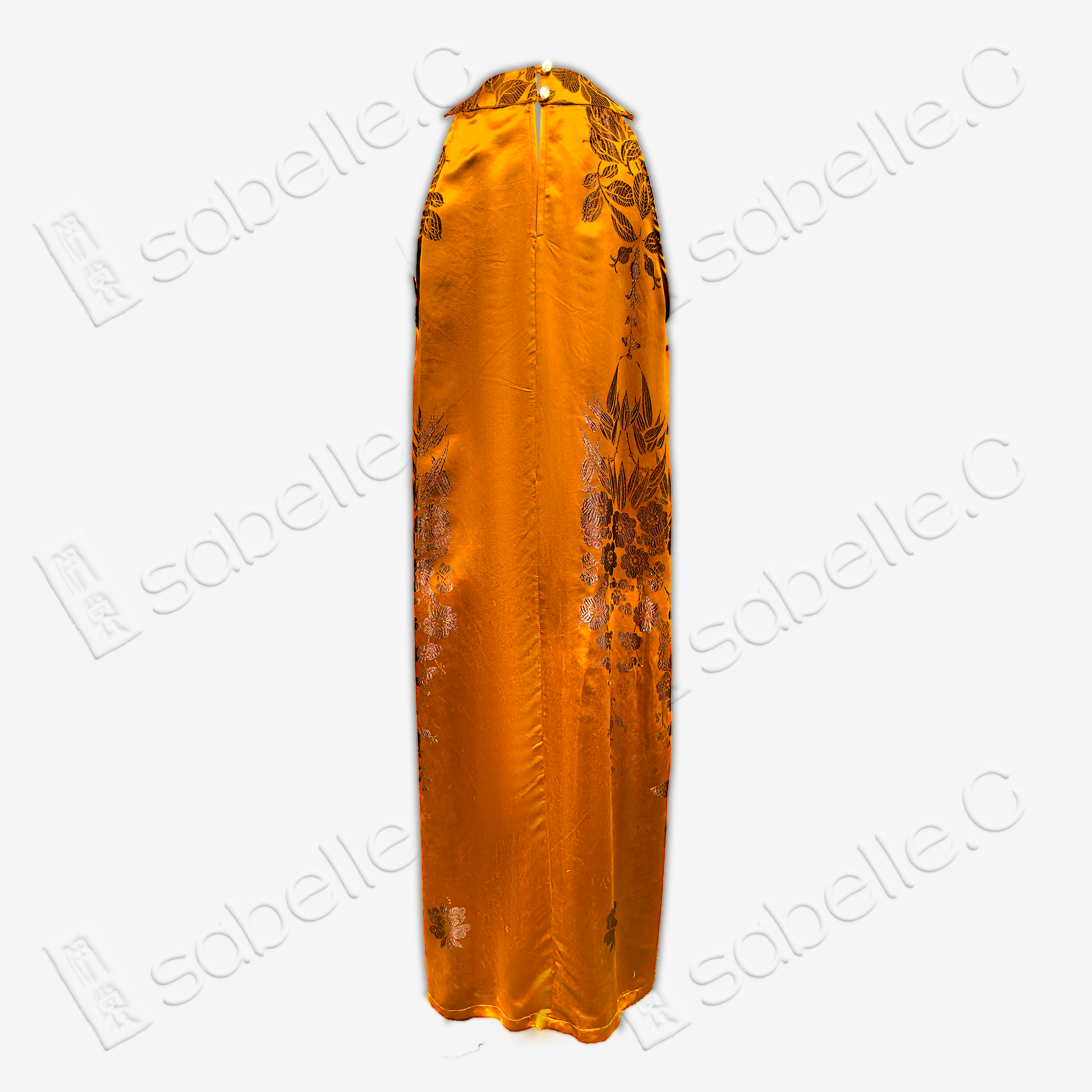 Vintage Silk Halterneck Dress