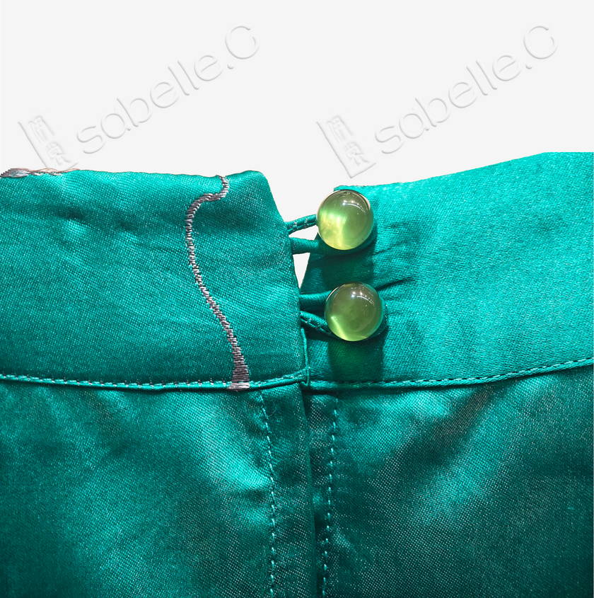 Halter-neck Vintage Silk Dress