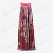 Heritage Silk Halter Dress Series - 「古韵」古董真絲老緞掛脖裙