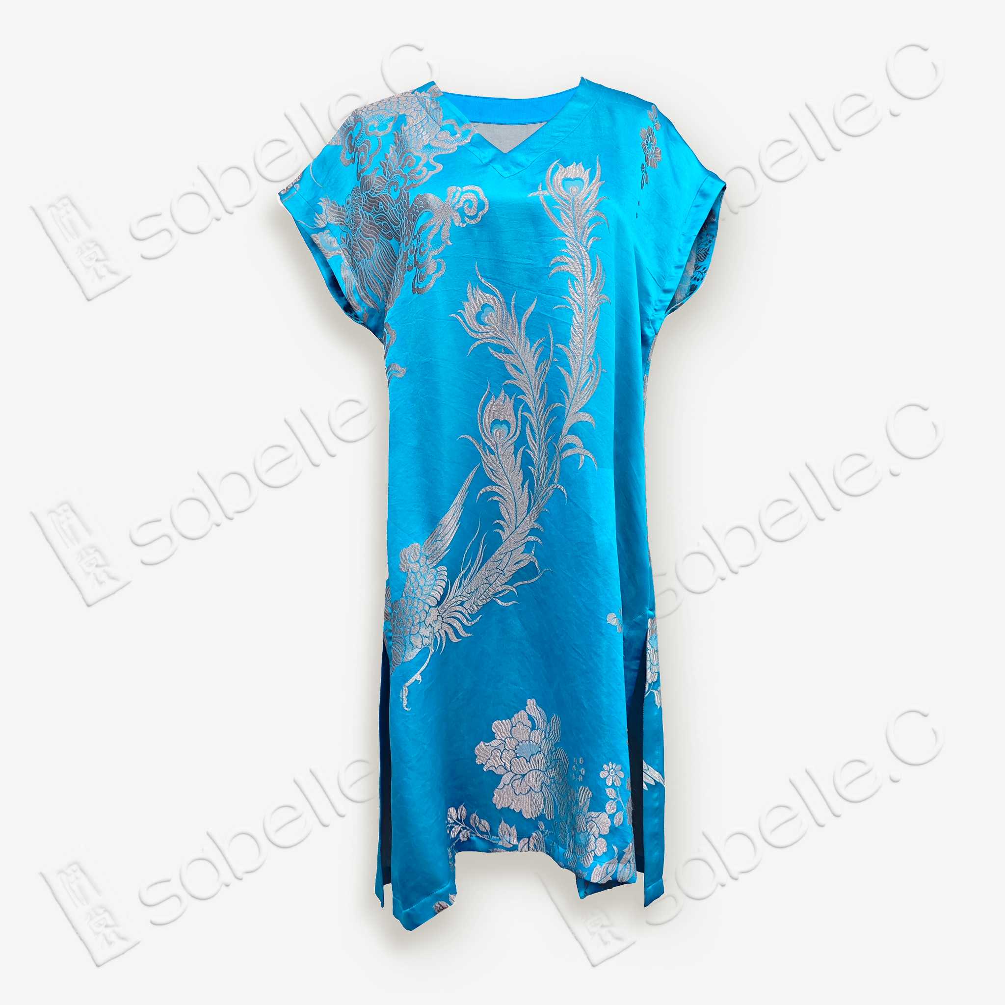 Chinese Style Silk Dress