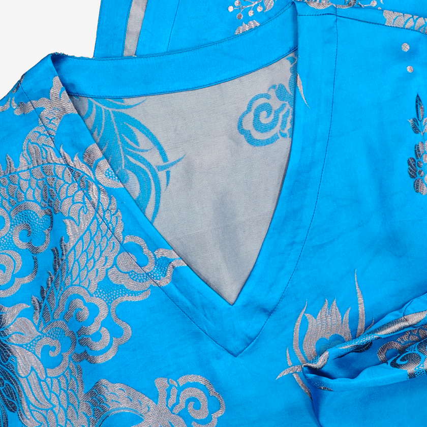 Chinese Style Silk Dress