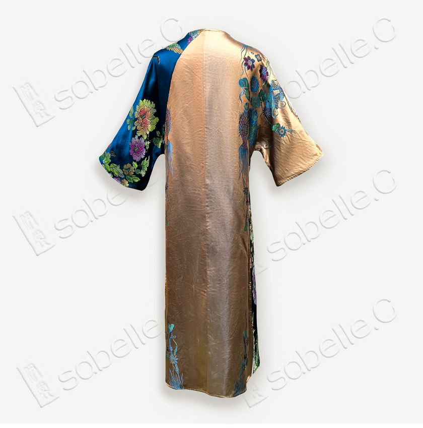 Vintage Silk Satin Dress