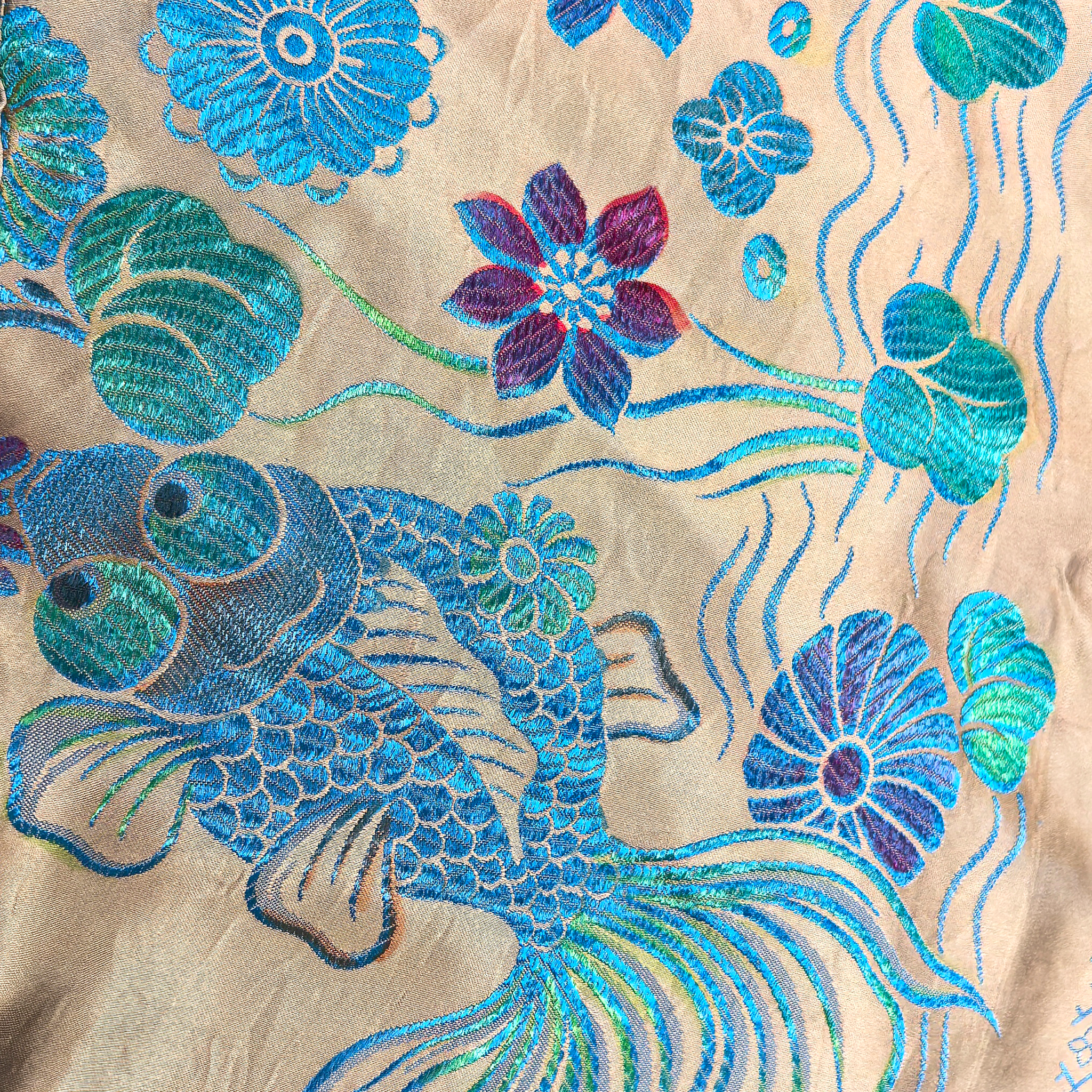 Vintage Silk Satin Dress