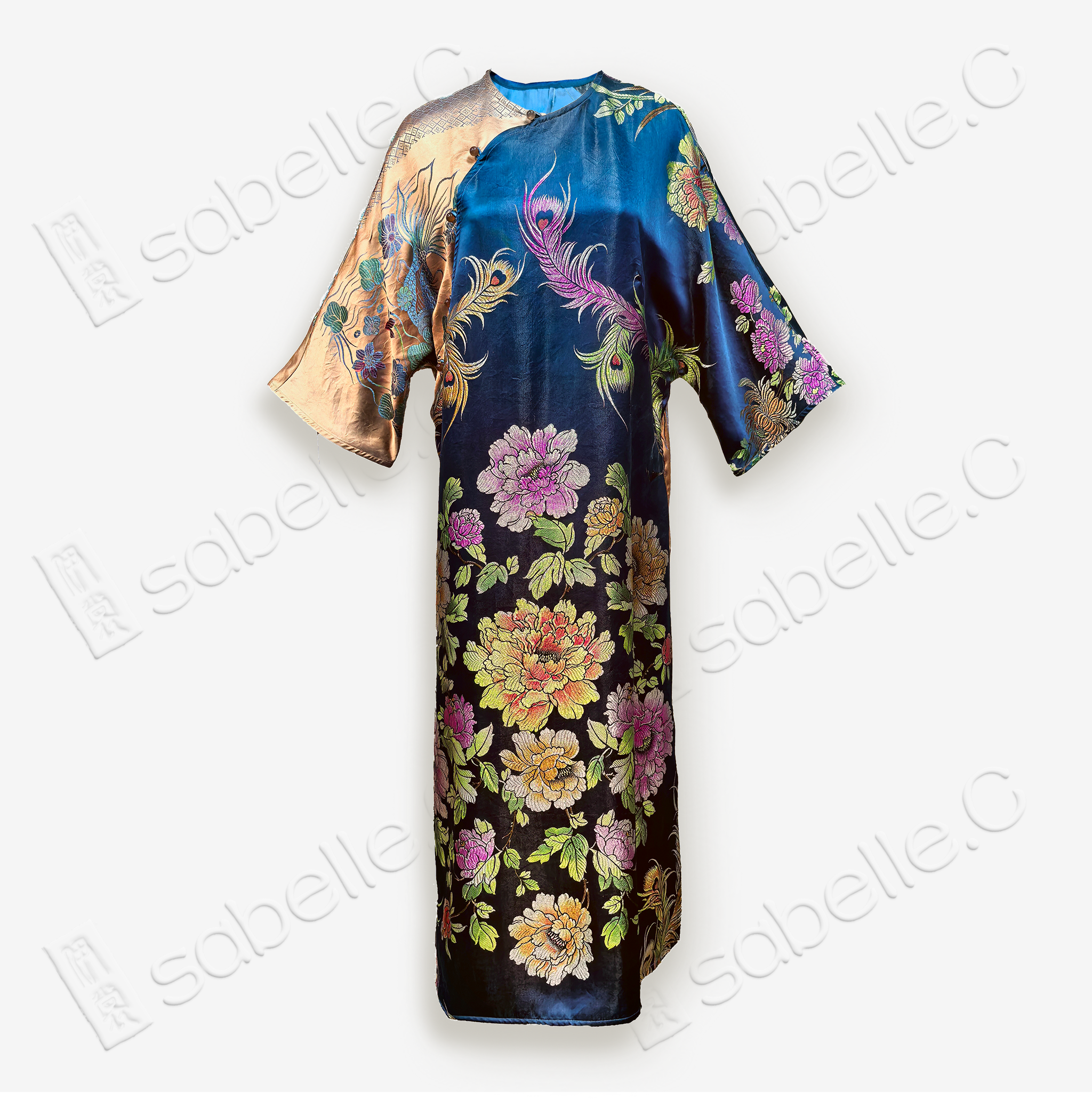 Vintage Silk Satin Dress