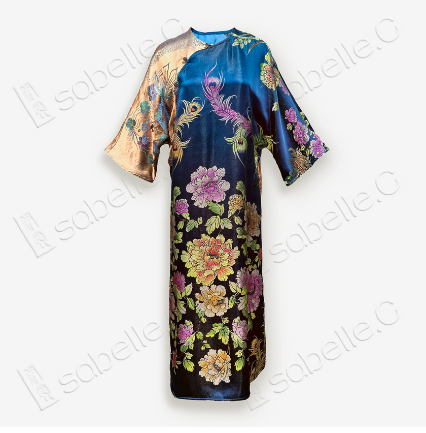 Vintage Silk Satin Dress