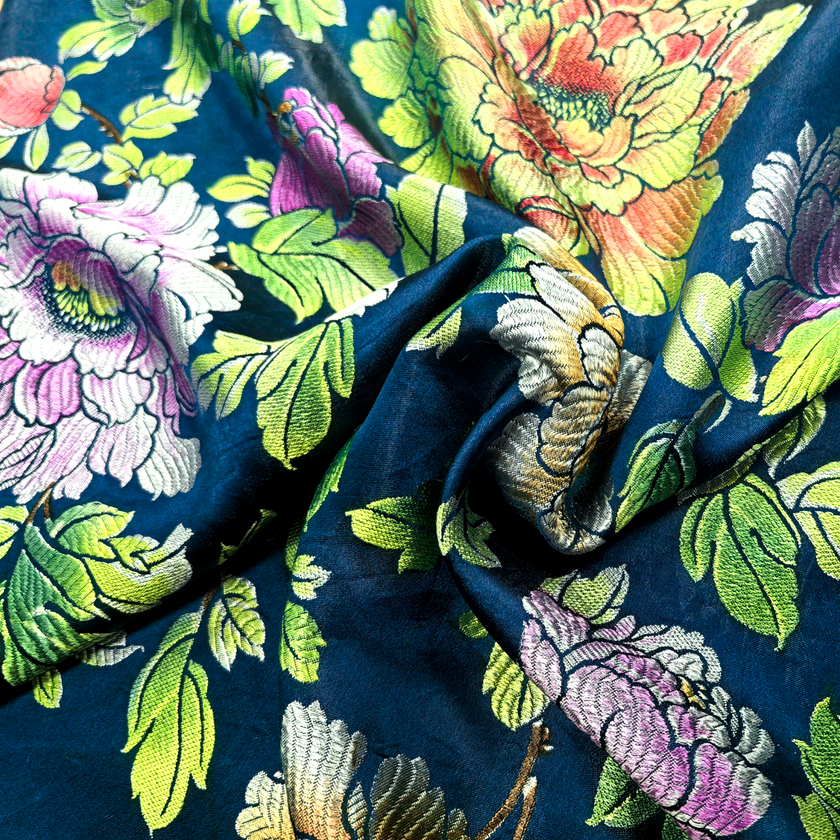 Vintage Silk Satin Dress