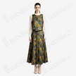 Jade Gilded Mist Silk Ma Mian Skirt Set - 「翠金煙綺」馬面裙套裝