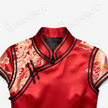 Golden Phoenix Peony Vintage Satin Qipao - 古董真絲老緞旗袍