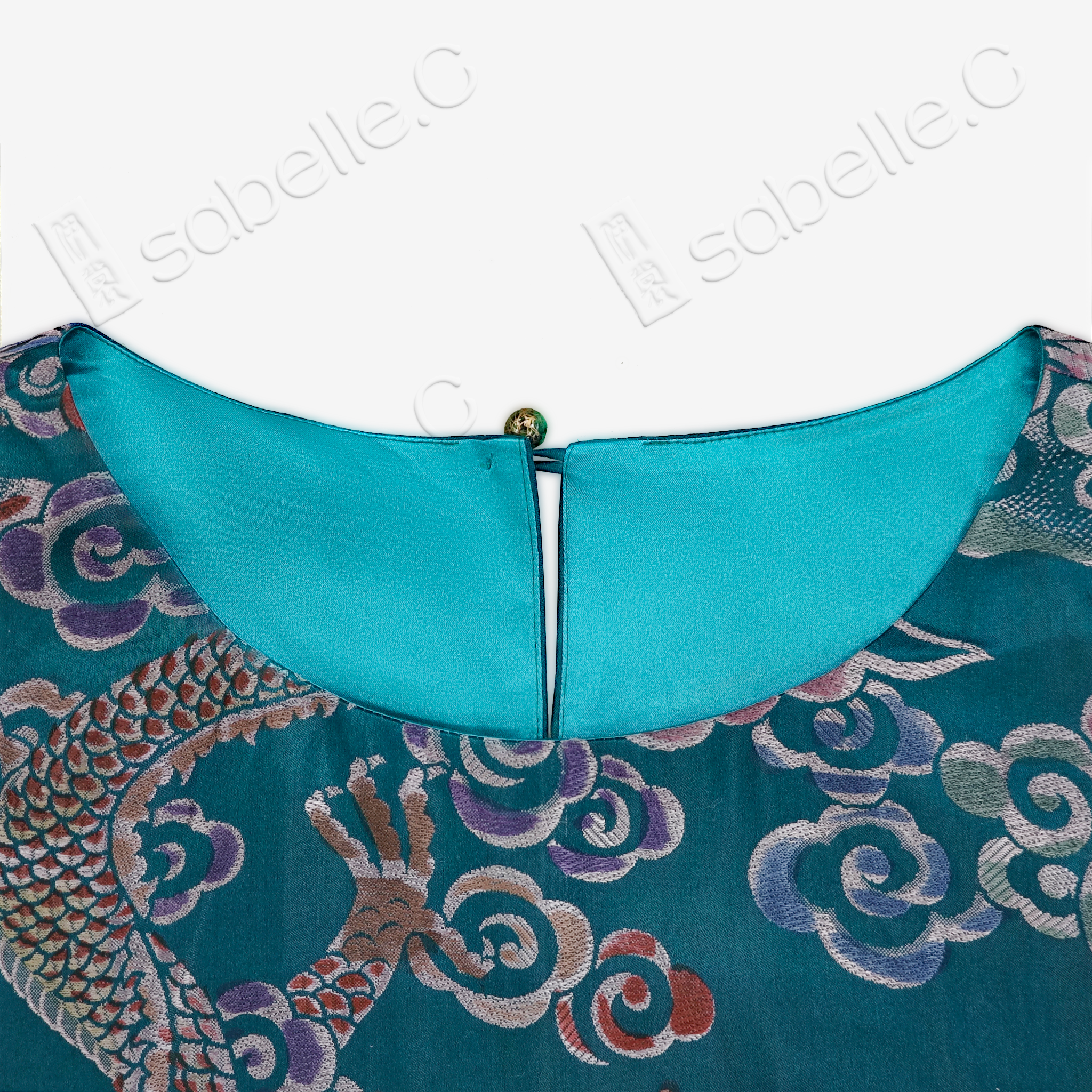 Vintage Silk Brocade Tunic Dress Collection - 古董真絲老緞裙裝系列