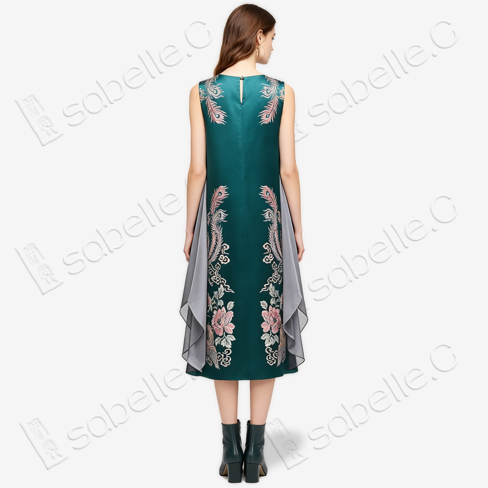 Vintage Silk Brocade Tunic Dress Collection - 古董真絲老緞裙裝系列