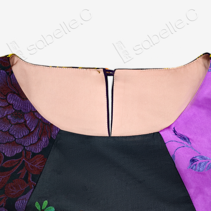 Vintage Silk Brocade Tunic Dress Collection - 古董真絲老緞裙裝系列