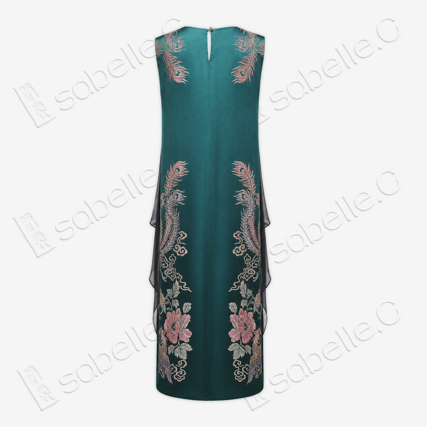 Vintage Silk Brocade Tunic Dress Collection - 古董真絲老緞裙裝系列