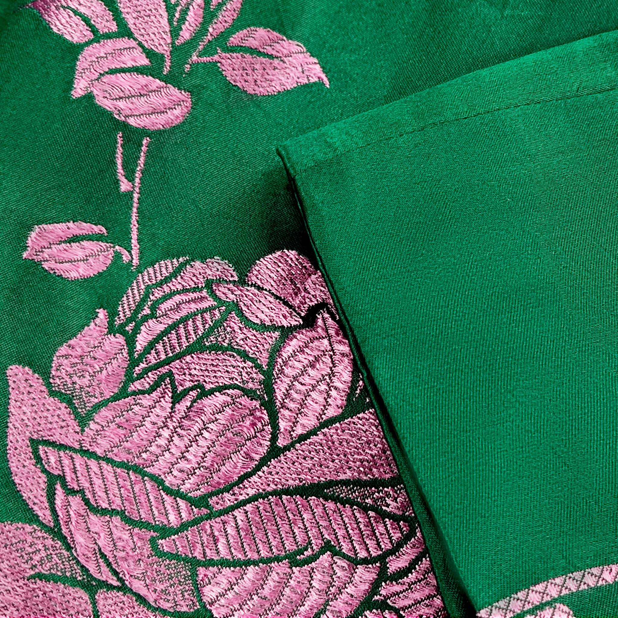 Chinese Style Floral Print Overall Dress